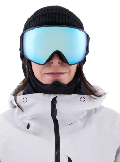 Anon M4S Low Bridge Fit Brille (torisch) + Zusatzbrillenglas + MFI® Face Mask