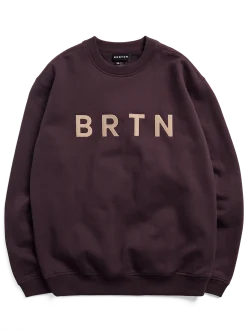 BRTN Sweatshirt mit Rundhalsausschnitt