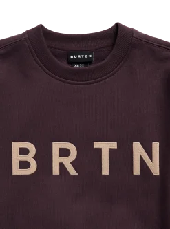 BRTN Sweatshirt mit Rundhalsausschnitt