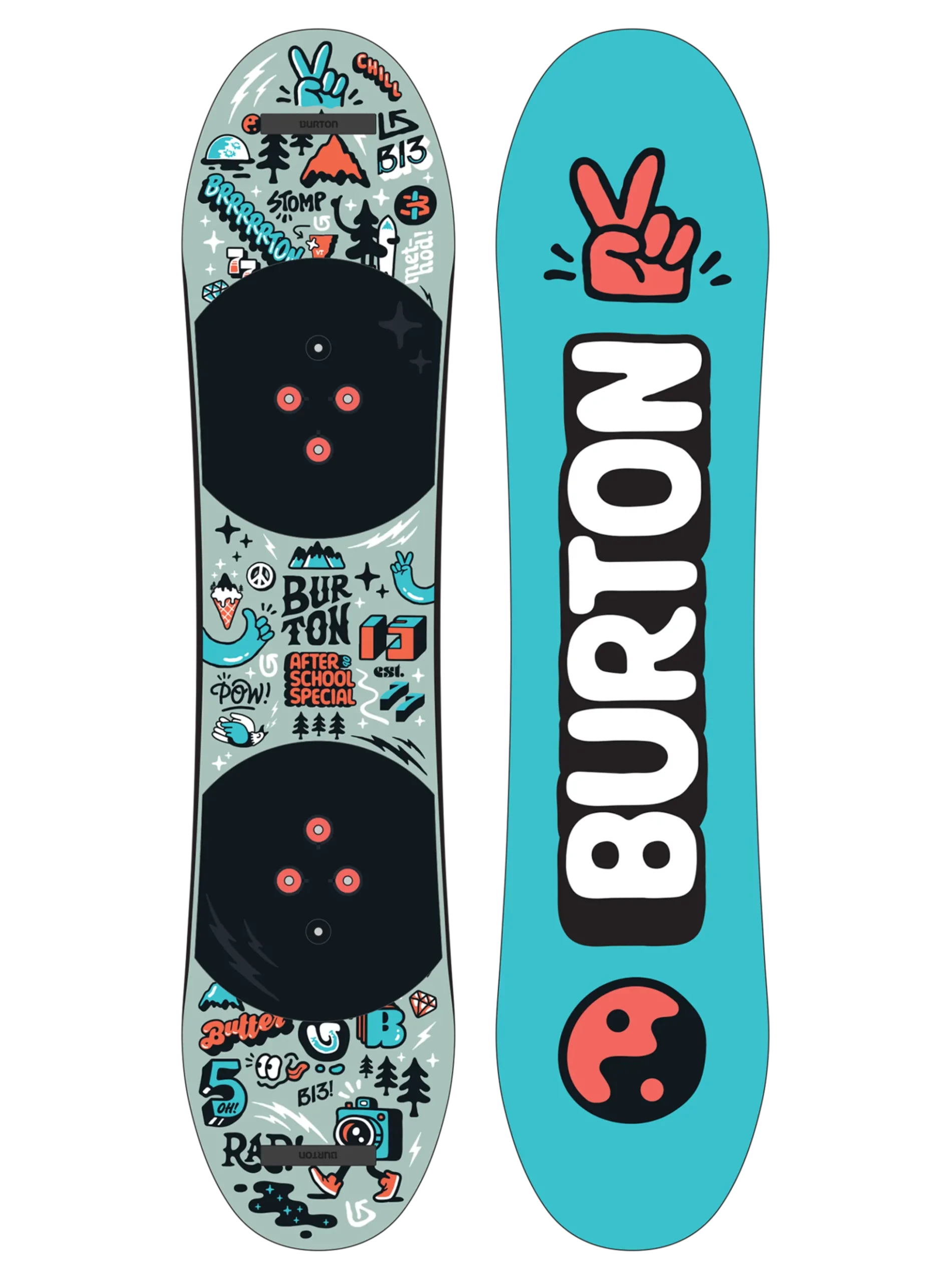 Burton After School Special Set aus Snowboard und Bindung für Kinder