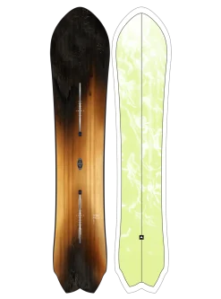 Burton 3D Fish Directional Flat Top Snowboard