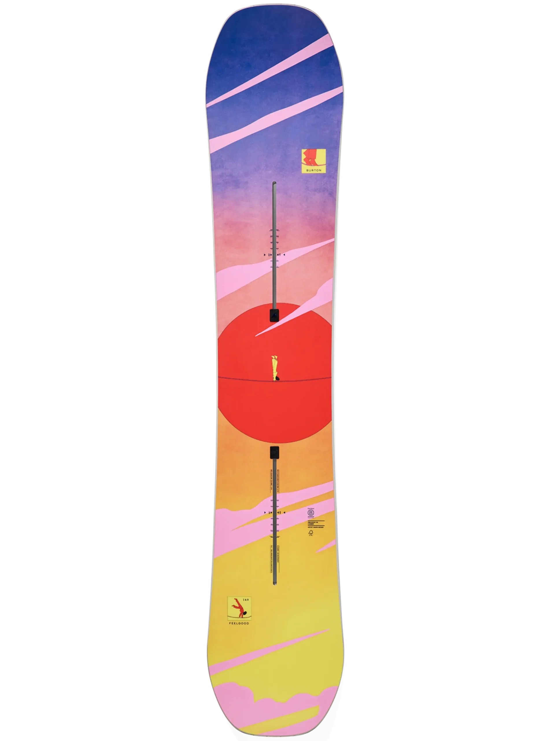 Burton Feelgood Camber Snowboard für Damen