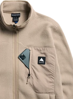 Cinder Fleece mit durchgehendem Reißverschluss für Herren