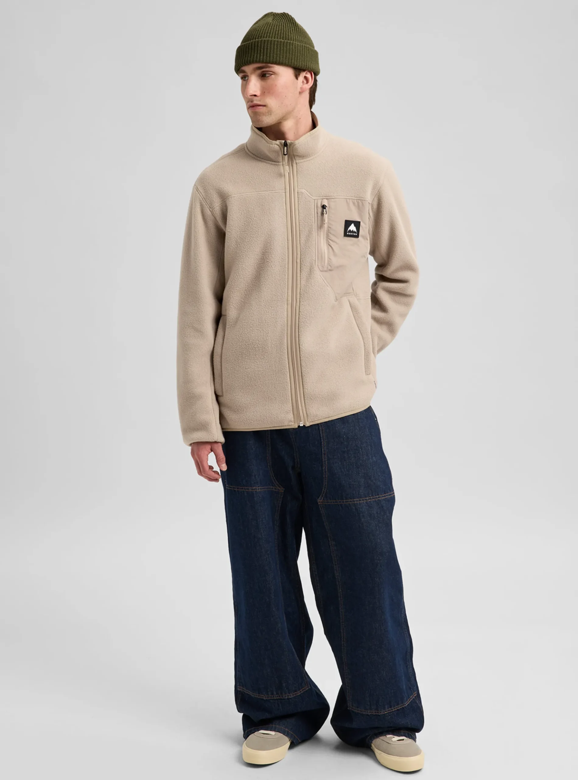 Cinder Fleece mit durchgehendem Reißverschluss für Herren