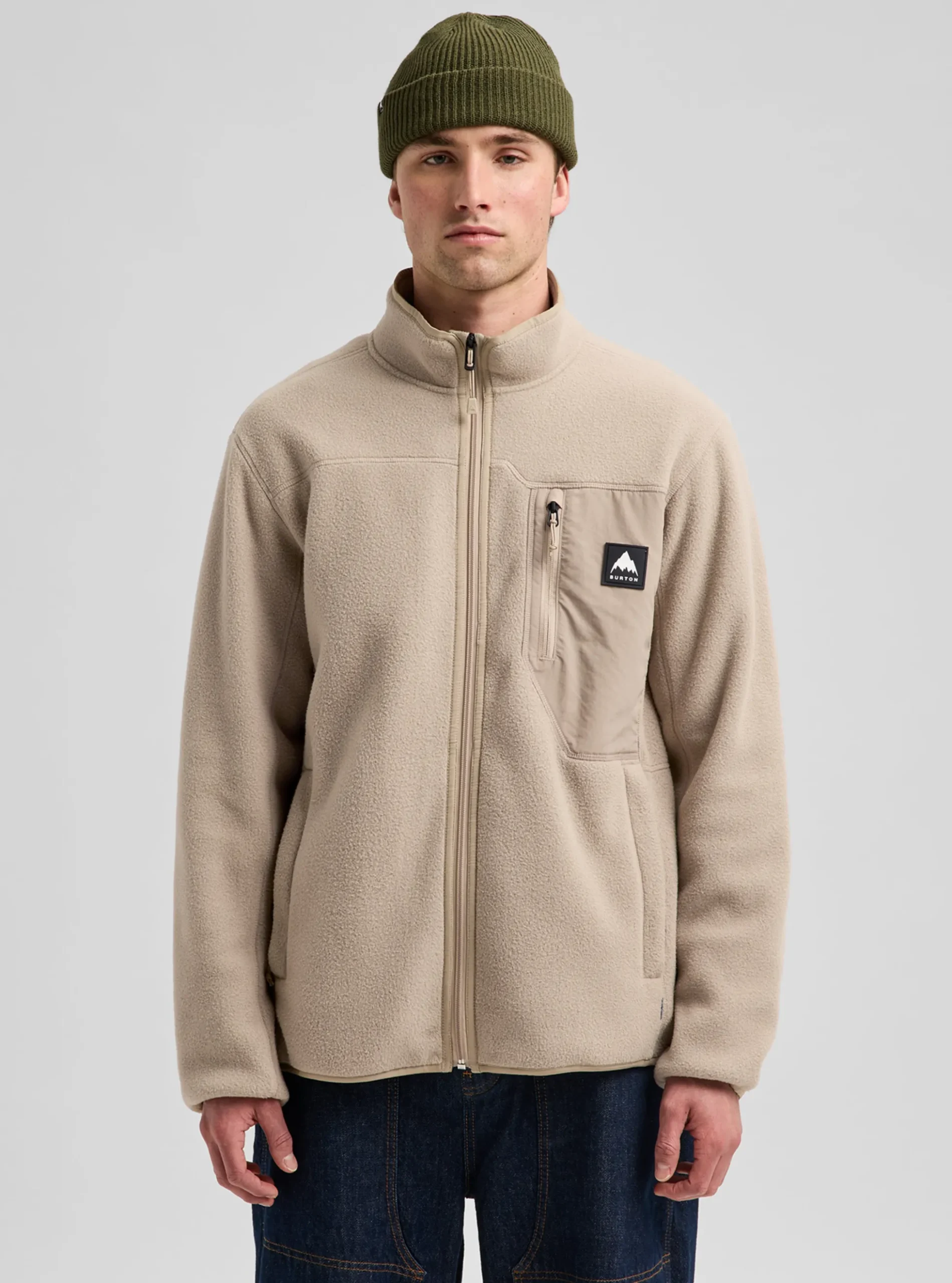 Cinder Fleece mit durchgehendem Reißverschluss für Herren
