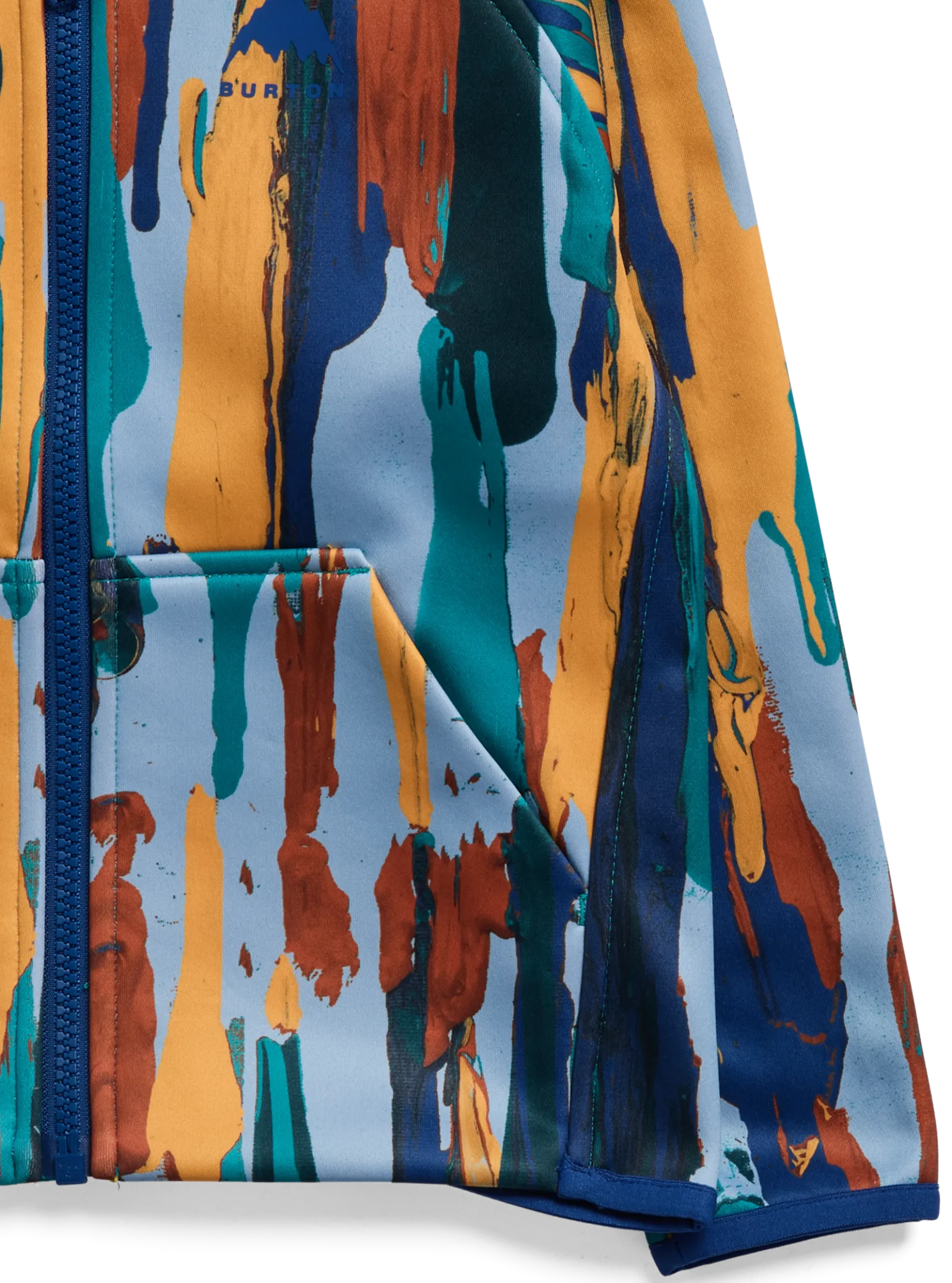Crown wetterfestes Fleece mit durchgehendem Reißverschluss für Kleinkinder