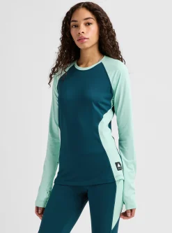 Damen Synthetic Midweight Base Layer Crew