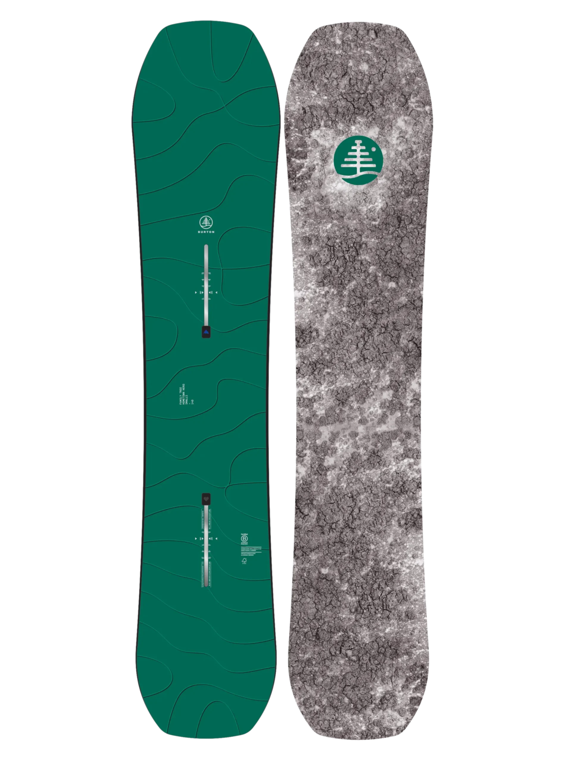 Family Tree Hometown Hero Camber Snowboard für Kinder