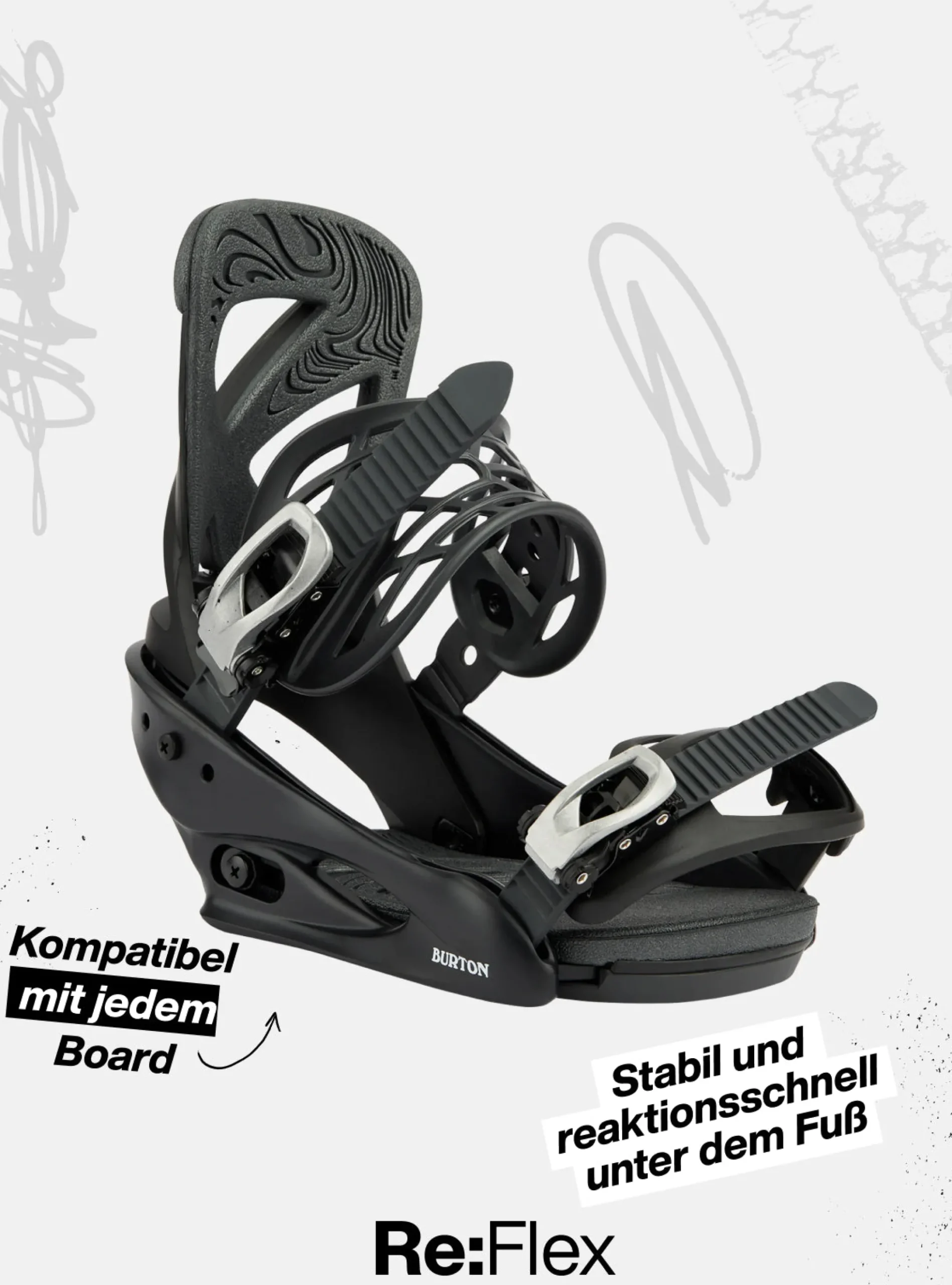 Freestyle Re:Flex Snowboardbindungen für Herren