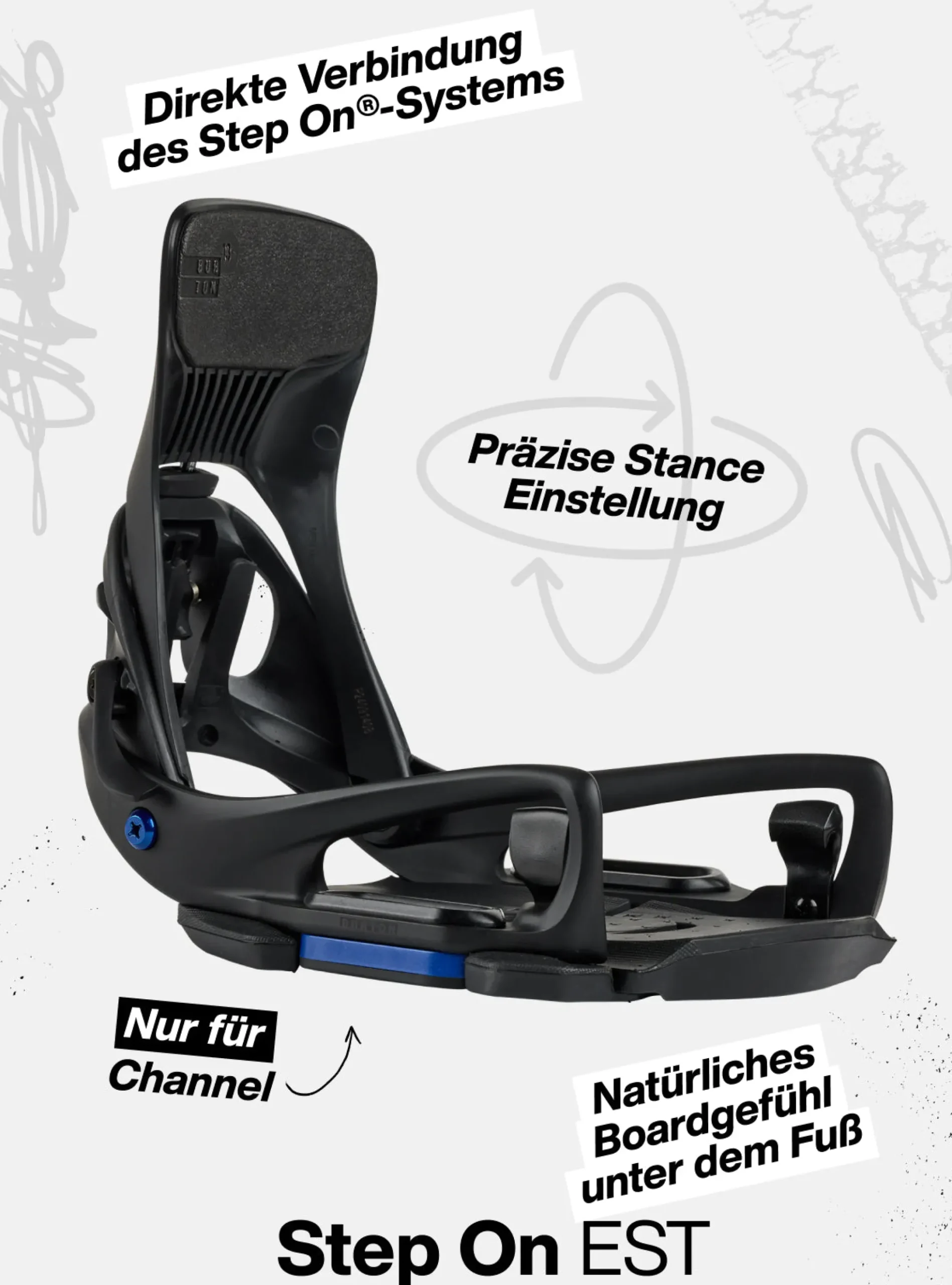 Step On® Escapade EST® Snowboardbindung für Damen